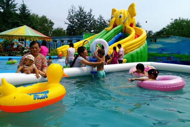 徽州儿童充气游泳池